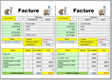 Facture Clients