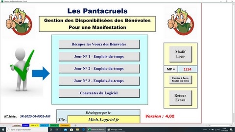 Gestion des Bénévoles